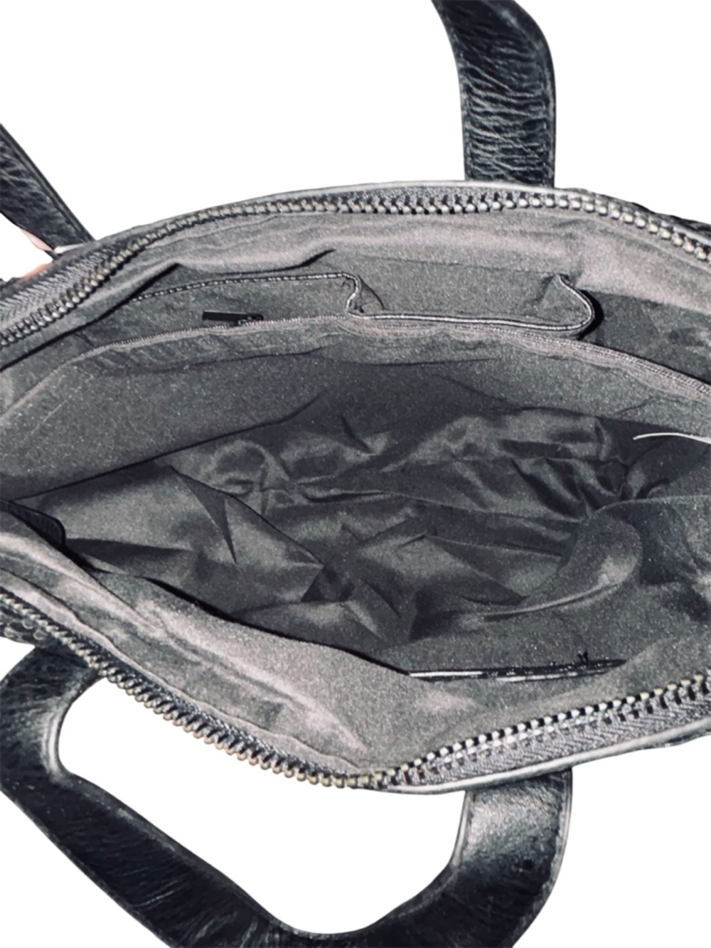 TORRID Black Woven Tote Bag with Top Handles - Picture 4 of 12